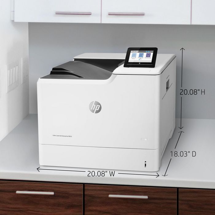 HP HP Color LaserJet Enterprise M653dn, Color, Printer for Print - W128844472