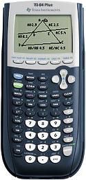 Texas Instruments Ti-84 Plus Calculator Desktop Graphing Black - W128329880