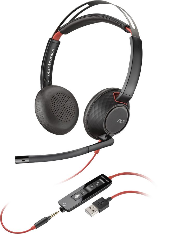 Poly Blackwire 5220 Stereo USB-A Headset (Bulk) - W128609539