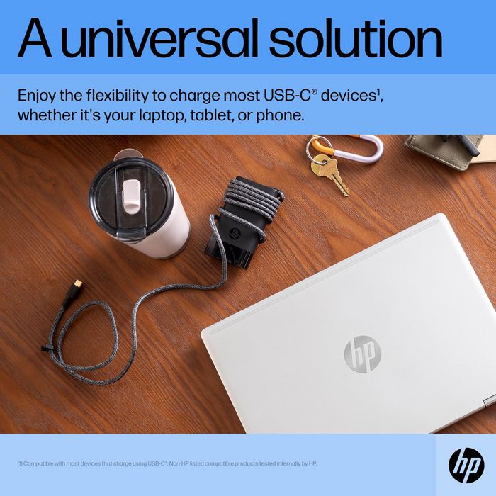 HP Chargeur pour ordinateur portable USB-C 65 W - W127041774
