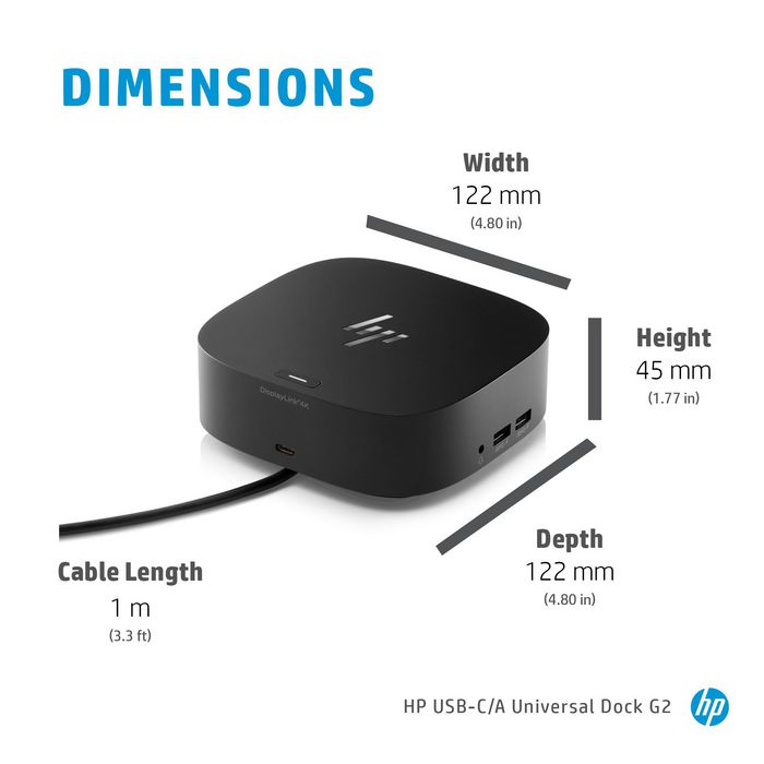 HP USB-C Dock G5 - W125125615