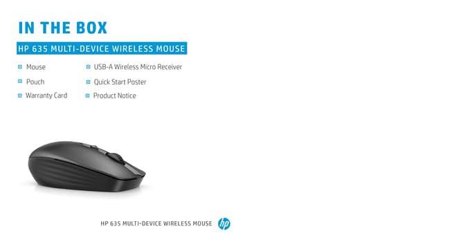 HP 635 Multi-Device Wireless Mouse - W126475640