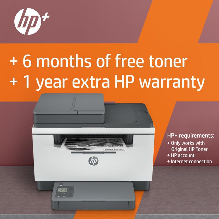 HP Laserjet Hp Mfp M234Sdne Printer, Black And White, Printer For Home And Home Office, Print, Copy, Scan, Hp+; Scan To Email; Scan To Pdf - W128269904