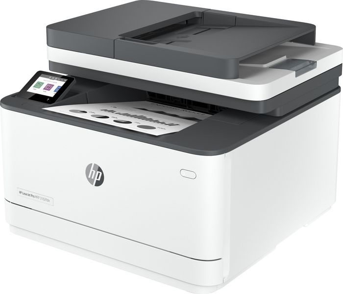 HP Laserjet Pro Mfp 3102Fdn Printer, Black And White, Printer For Small Medium Business, Print, Copy, Scan, Fax, Automatic Document Feeder; Two-Sided Printing; Front Usb Flash Drive Port; Touchscreen - W128281372