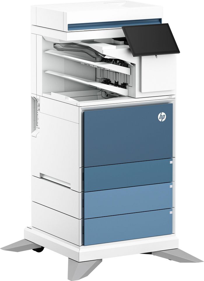 HP LaserJet Color Enterprise Flow MFP 6800zfsw Printer, Print, copy, scan, fax, Flow; Touchscreen; Stapling; TerraJet cartridge - W128593610
