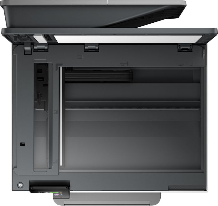 HP Officejet Pro Hp 9122E All-In-One Printer, Color, Printer For Small Medium Business, Print, Copy, Scan, Fax, Hp+; Hp Instant Ink Eligible; Print From Phone Or Tablet; Touchscreen; Smart Advance Scan; Instant Paper; Front Usb Flash Drive Port; Two-Sided Printing; Two-Sided Scanning; Automatic Document Feeder; Fax - W128829564