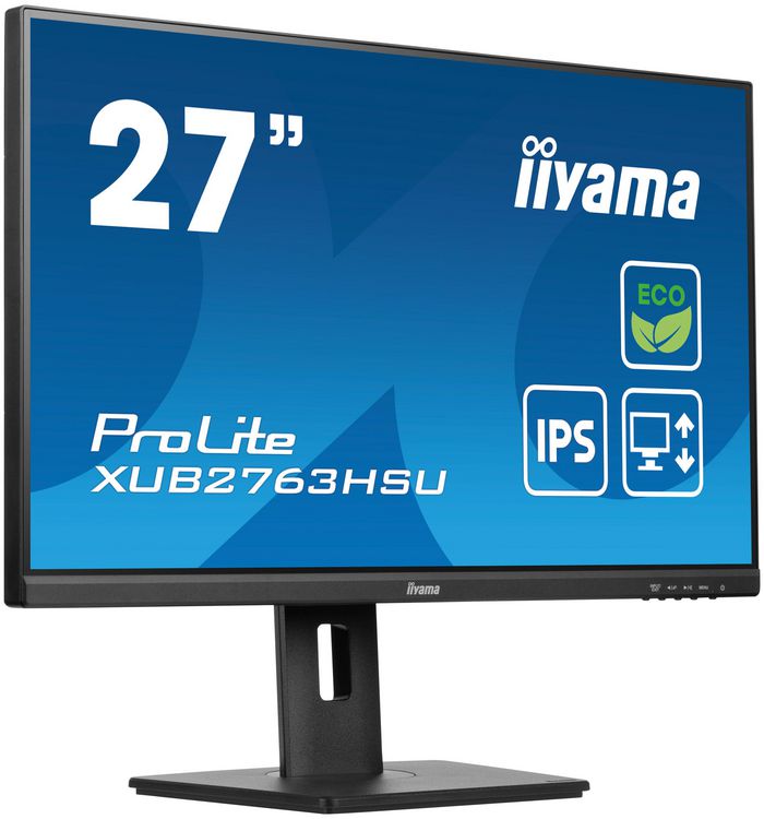 iiyama 27" ETE IPS Green Choice, 1920x1080@100Hz, 250cd/m², Speakers, HDMI, DP, 3ms GTG, FreeSync, USB 2x3.2 - W128818335