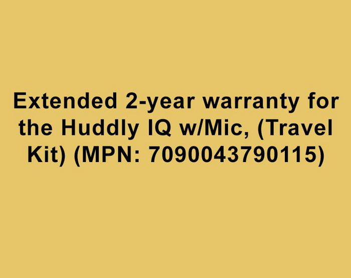Huddly 2 Year Extended Warranty for the Huddly IQ w/Mic (Travel Kit) - W128844346