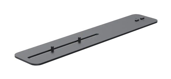 Ergonomic Solutions SpacePole TabPrint Curve - Side bracket - 250mm - Black - W126289984
