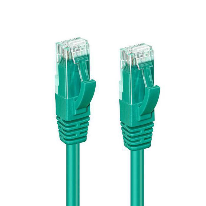 MicroConnect CAT5e U/UTP Network Cable 0.3m, Green - W124777137