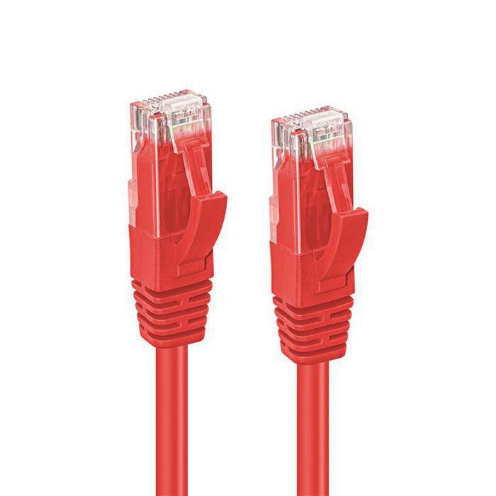 MicroConnect CAT5e U/UTP Network Cable 3m, Red - W125076967