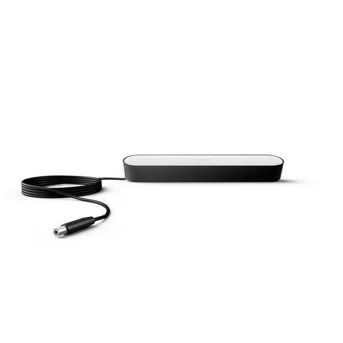Philips by Signify Hue White and Colour Ambiance Play light bar single pack Single pack LED integrated Black Smart control with Hue Bridge* - W124938595