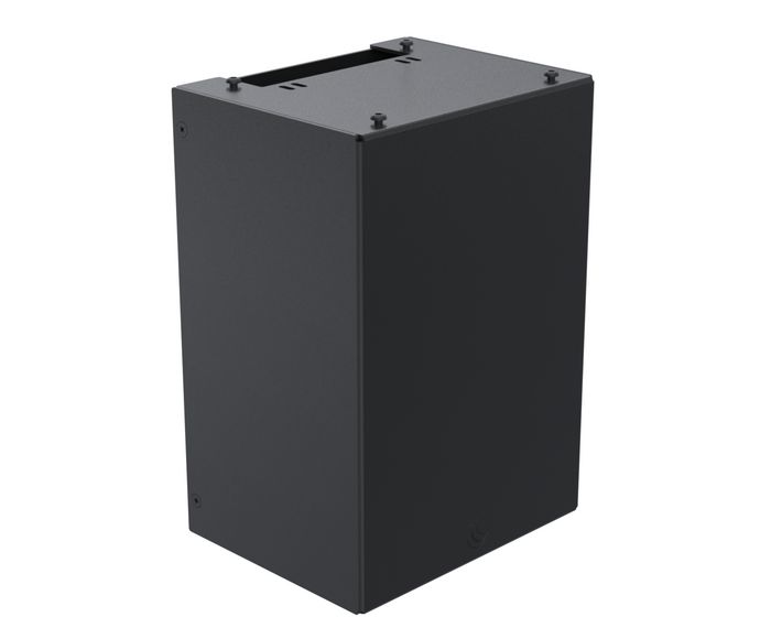 Ergonomic Solutions Kiosk center module (blank) - W:206 -BLACK- - W128566558