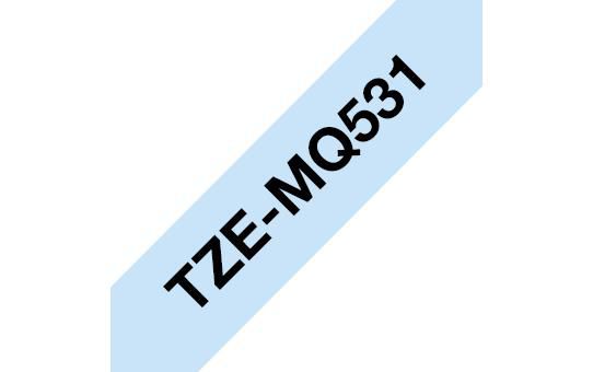 Brother Tze-Mq531 Label-Making Tape Black On Blue - W128263714