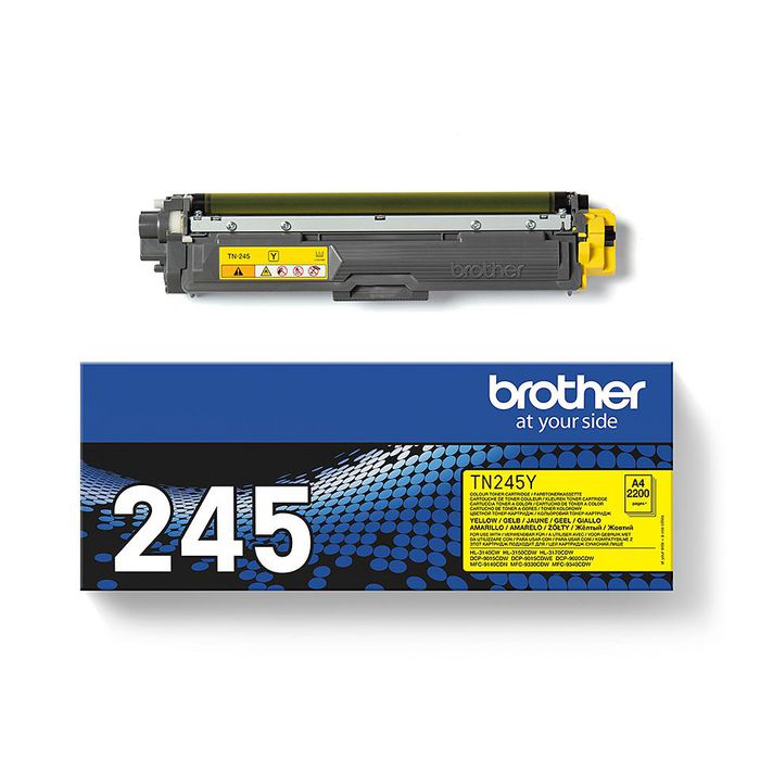 Brother TN245 YELLOW HY TONER FOR DCL - MOQ 4 - W125175771