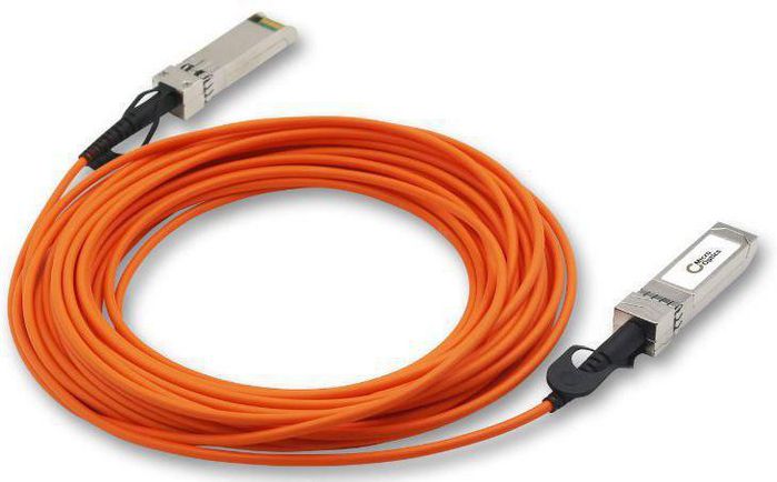 Lanview SFP+ 10 Gbps AOC (Active Optical Cable),  5m, Compatible with Cisco SFP-10G-AOC5M - W125263411