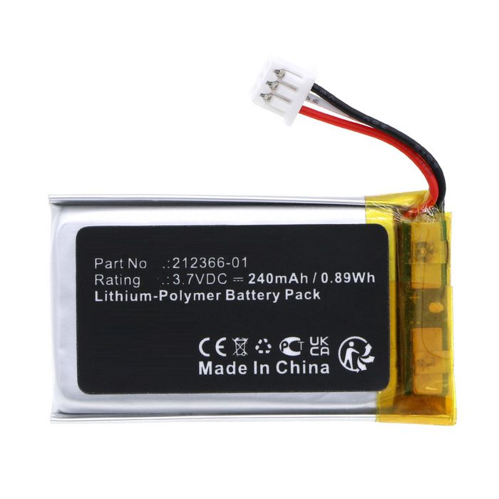 CoreParts Battery for Sony 3D Glasses 0.33Wh 3.7 V 90mAh for CECH-ZEG1U,Playstation PS3 3D Glasses - W128844868