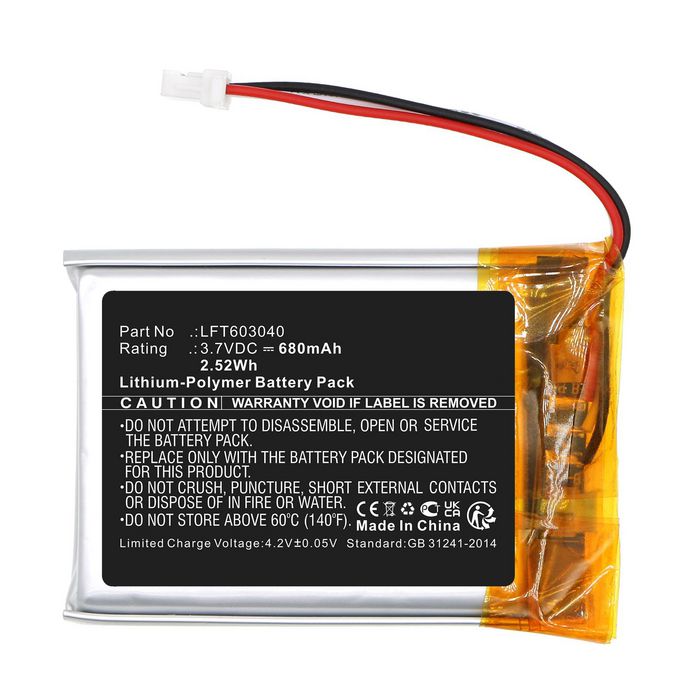 CoreParts Battery for Sony 3D Glasses 0.33Wh 3.7 V 90mAh for CECH-ZEG1U,Playstation PS3 3D Glasses - W128844869