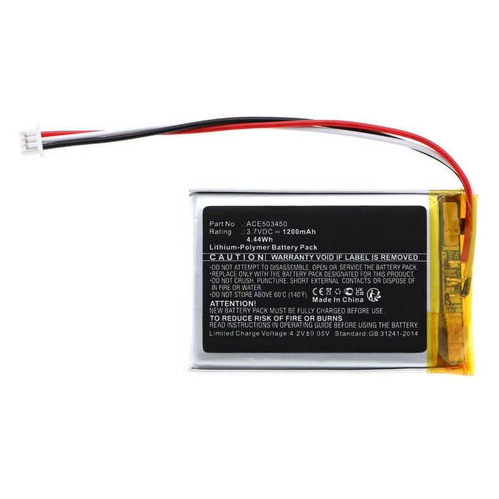CoreParts Battery for Sony 3D Glasses 0.33Wh 3.7 V 90mAh for CECH-ZEG1U,Playstation PS3 3D Glasses - W128844870