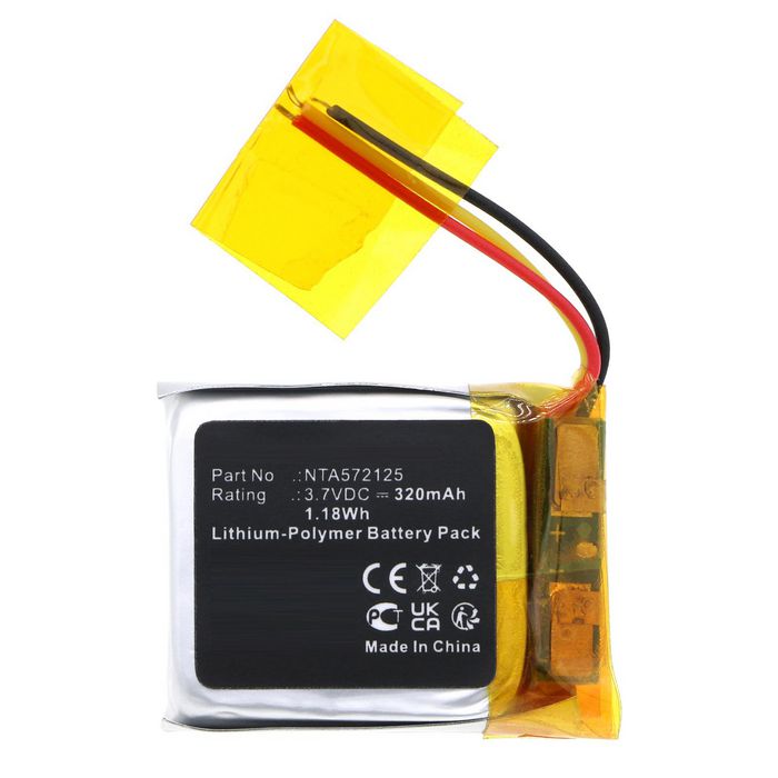 CoreParts Battery for Sony 3D Glasses 0.33Wh 3.7 V 90mAh for CECH-ZEG1U,Playstation PS3 3D Glasses - W128844871