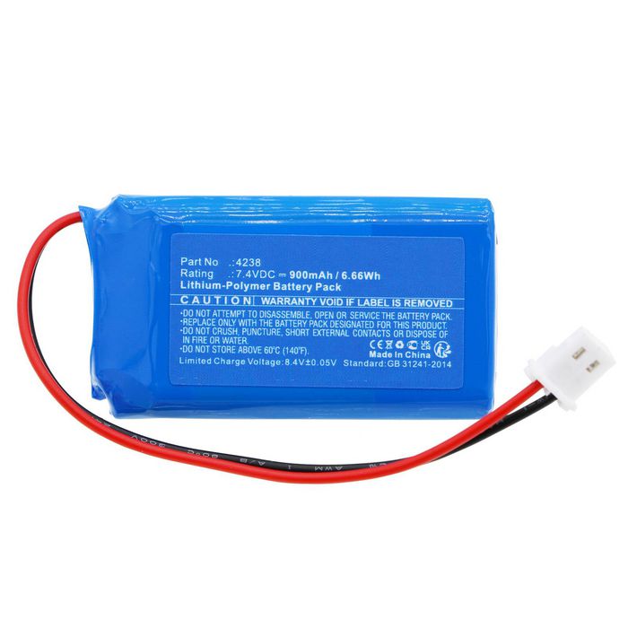 CoreParts Battery for Sony 3D Glasses 0.33Wh 3.7 V 90mAh for CECH-ZEG1U,Playstation PS3 3D Glasses - W128844738