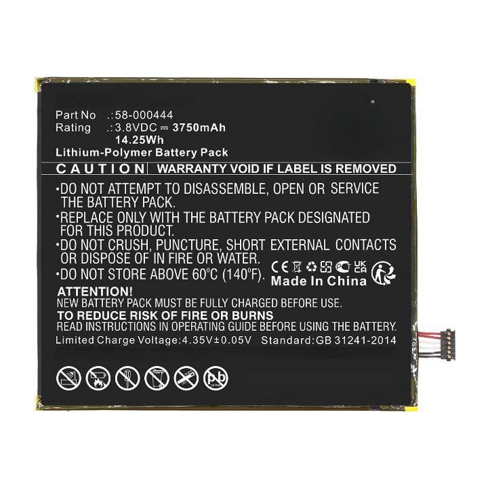 CoreParts Battery for Sony 3D Glasses 0.33Wh 3.7 V 90mAh for CECH-ZEG1U,Playstation PS3 3D Glasses - W128844928