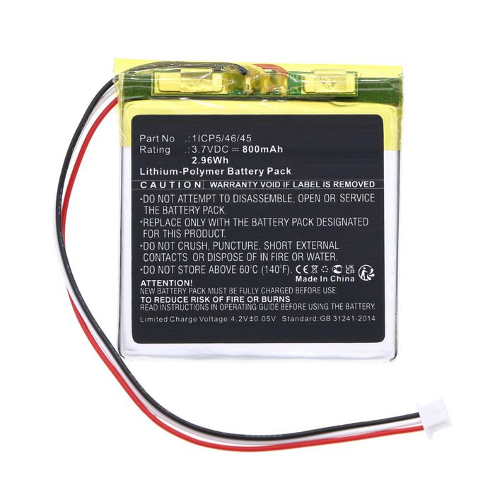 CoreParts Battery for Sony 3D Glasses 0.33Wh 3.7 V 90mAh for CECH-ZEG1U,Playstation PS3 3D Glasses - W128844860
