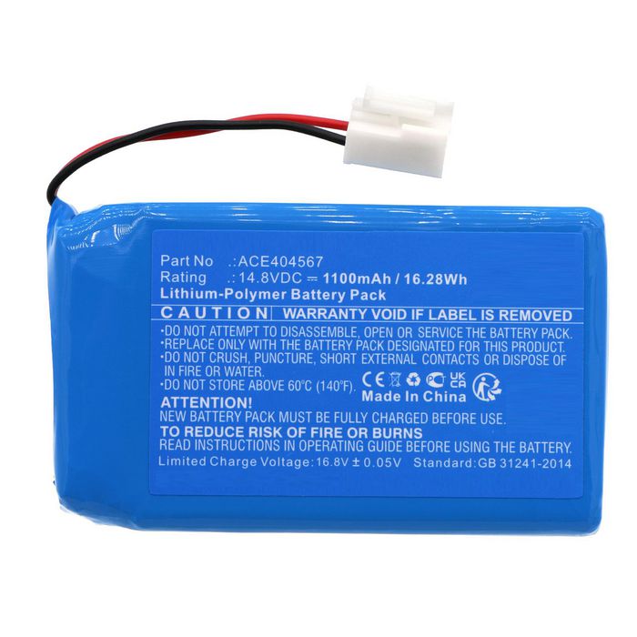 CoreParts Battery for Sony 3D Glasses 0.33Wh 3.7 V 90mAh for CECH-ZEG1U,Playstation PS3 3D Glasses - W128844863