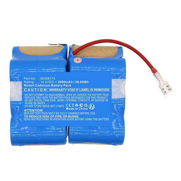 CoreParts Battery for Sony 3D Glasses 0.33Wh 3.7 V 90mAh for CECH-ZEG1U,Playstation PS3 3D Glasses - W128844846