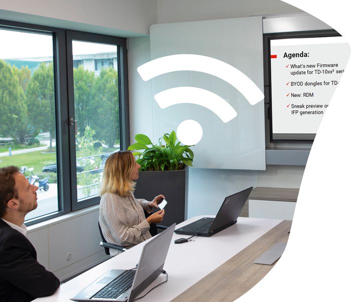 Kindermann Klick & Show K-40 Base Unit. Cost-effective wireless presentation system for small to medium-sized meeting rooms - W125995914