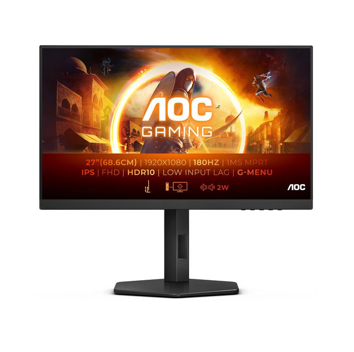 27G4X, AOC Screen size (inch) 27, Panel resolution 1920x1080, Max