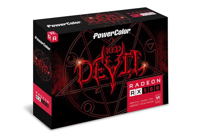 POWERCOLOR AXRX 580 8GBD5-DHDM 簡易パッケージ PowerColor AXRX 580 8GBD5-3DHDV2/OC AMD Radeon RX 580 8GB