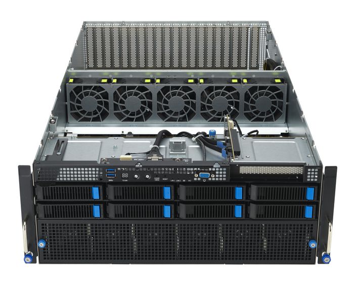 90SF02I1-M003D0, Asus 4U dual-socket GPU server powered by 90SF02I1-M003D0, Asus 4U dual-socket GPU server powered by