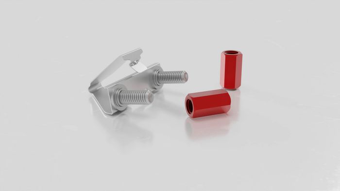 DVMNT50RD, PATCHBOX dev/mount by PATCHBOX (50-pack) M6 Bolts & Nuts | EET