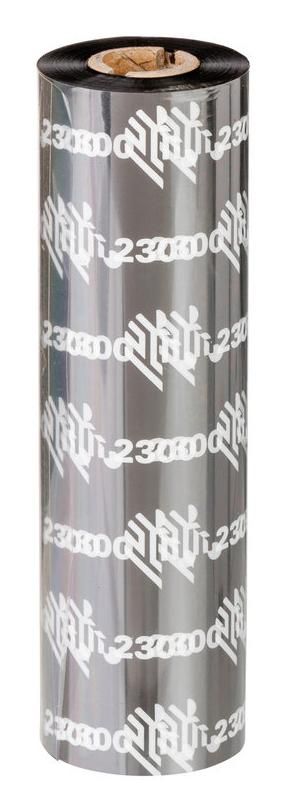 02300GS08407, Zebra Wax Ribbon, 84mmx74m, 2300; Standard 02300GS08407, Zebra Wax Ribbon, 84mmx74m, 2300; Standard