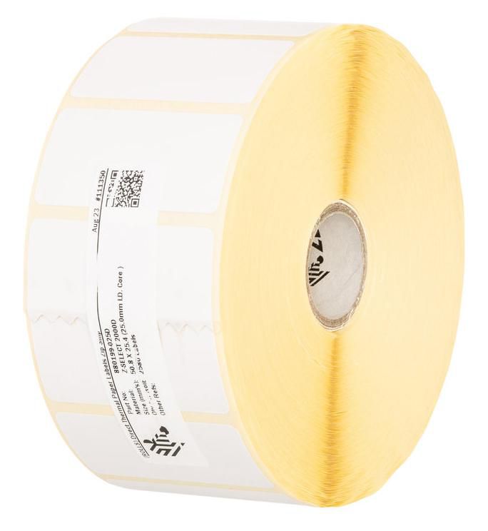 800262-125, Zebra Label,Paper, 57.2x31.8mm;Direct Thermal,Z-Select