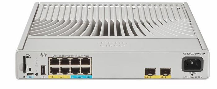 C9200CX-8UXG-2X-E, Cisco Catalyst 9200CX 4-port mGig and 4-port 1G