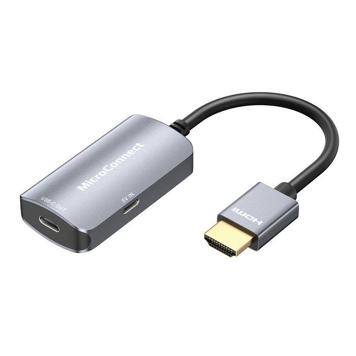 HDMIUSB3.2, MicroConnect HDMI to USB-C 4K60Hz Active Adapter