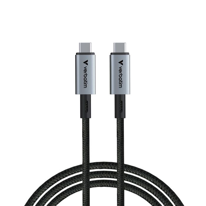 31847, Verbatim Sync & Charge USB C to USB C 240W 40 Gbps 120 cm | EET