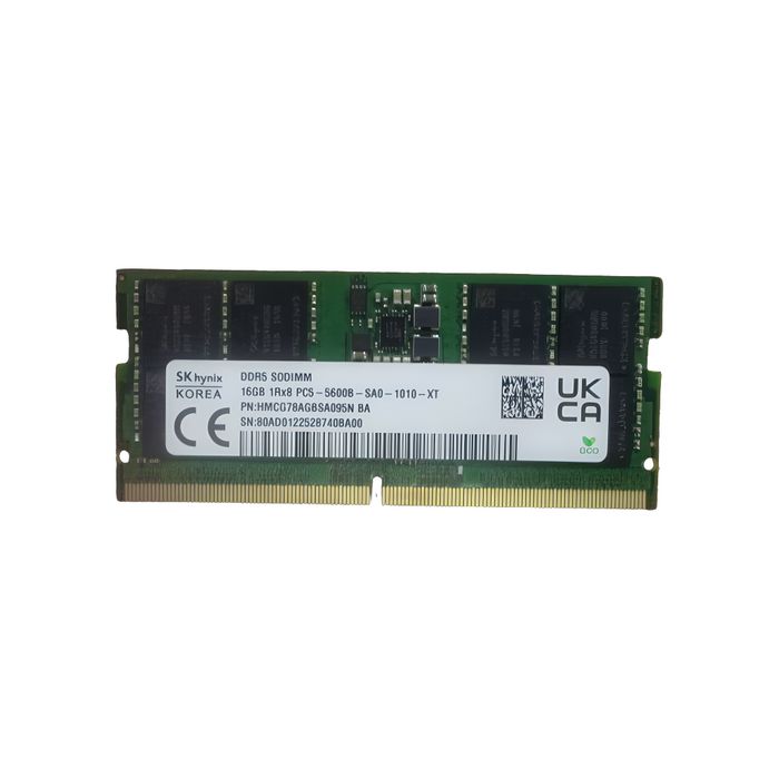 N38627-002, HP SODIMM memory module, 16GB capacity, DDR5 type