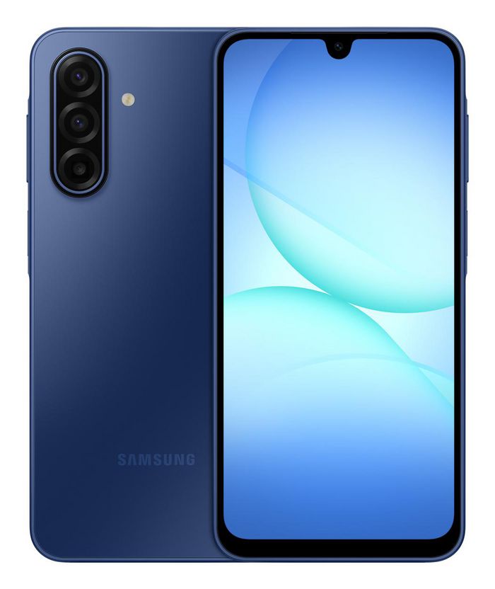 Samsung galaxy a17 5g blue 8gb 256gb sprednji in zadnji pogled