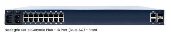 ZPE-NSCP-T16R-STND-DAC, ZPE Systems Nodegrid Serial Console Plus. 16 ...