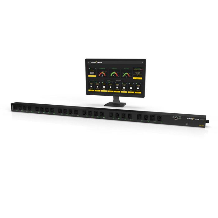 SX-VS-1624I, SurgeX Vertical Series+ IP Controlled Power Management ...