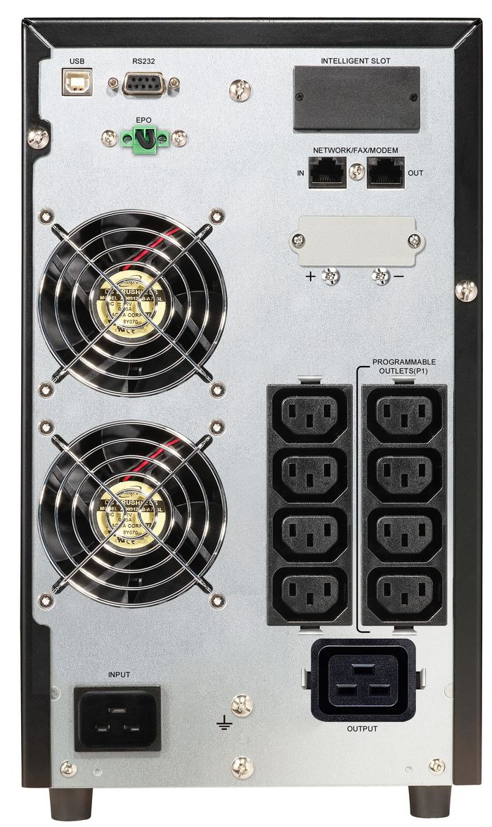 PowerWalker VFI 3000 CG PF1 - 3000VA, 3000W, 3:1, USB, RS-232, EPO - W124297347