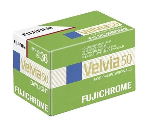 Fujifilm Velvia Color Slide Film ISO 50, 35mm, 36 Exposures - W124302964