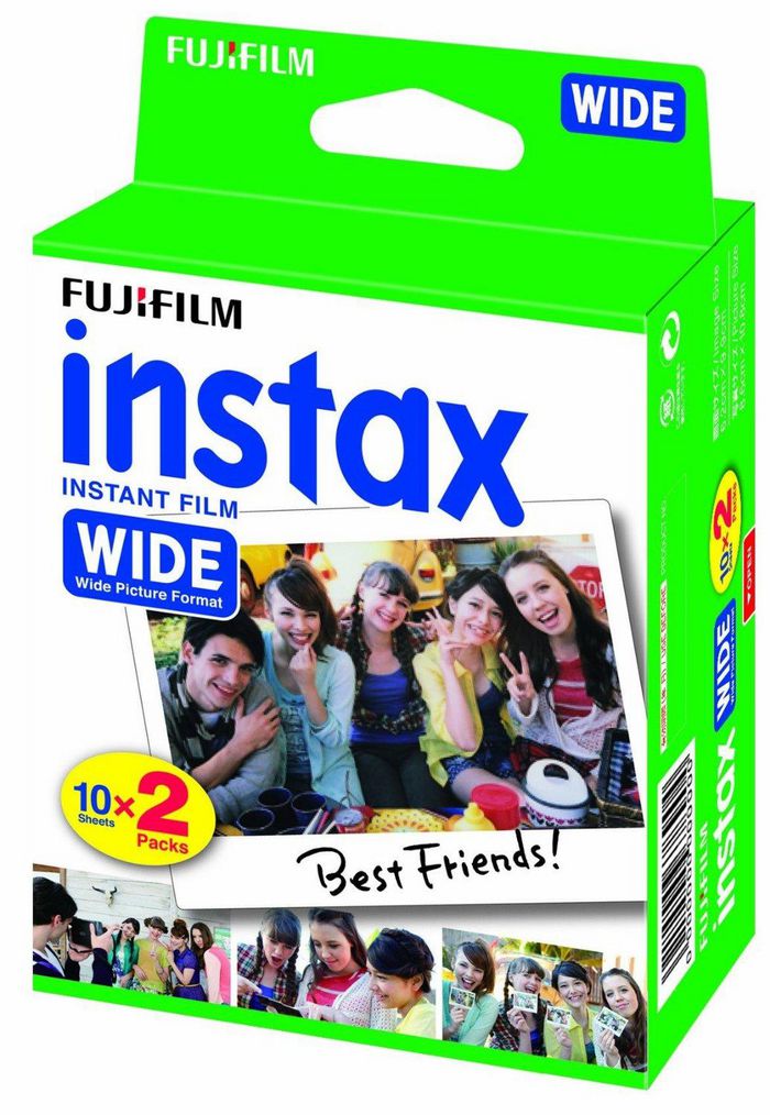 Fujifilm Instax Wide Film, 2x 10pcs, ISO 800 - W124302999