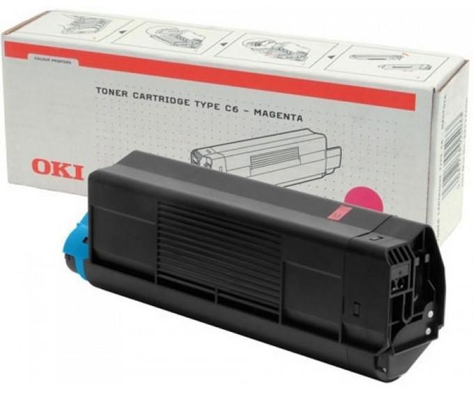 OKI Magenta Toner Cartridge, 5k - W124314340