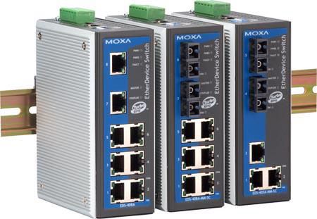 Moxa 5-port entry-level managed Ethernet switches - W124313660