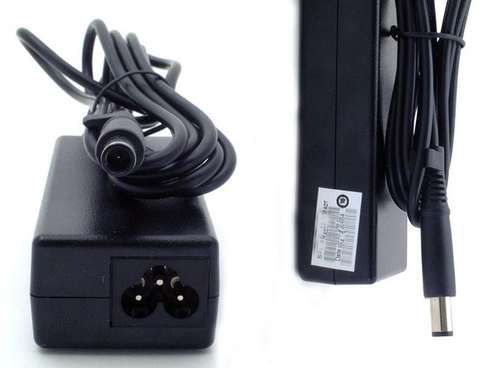 HP AC Smart pin slim power adapter (65-watt) - W124620472