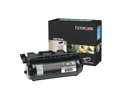 Lexmark T640, T642, T644 Cartouche de toner Return Program Noir haute capacité (21K) - W124327900